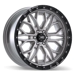 Fast HD – Muramasa – Silver – 20″x9″ 0mm – All weather Wheels – F276-2090-63SB+00C661
